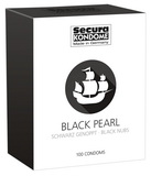 Kondómy Secura Black Pearl (100 ks)