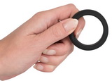 Čierny erekčný krúžok 3,8 cm