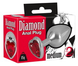 Análny kolík Diamond Butt Plug medium