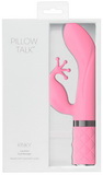 Vibrátor so stimulátorom klitorisu Pillow Talk Kinky ružový
