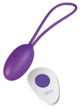 Vibračné vajíčko VeDO Peach fialové