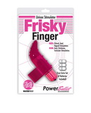 Vibrátor Frisky Finger (ružový)