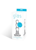 Glas - Triple Play Beaded sklenený análny kolík