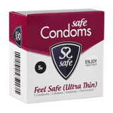 Safe - kondómy Feel Safe Ultra-Thin (5 ks)