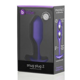Análny kolík Snug Plug 2 fialový