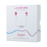 Smart vibračné svorky na bradavky Lovense Gemini