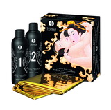 Orientálny masážny gél Melon Mango Shunga (2x250 ml)
