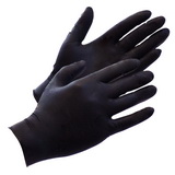 Čierne latexové rukavice (100 ks)